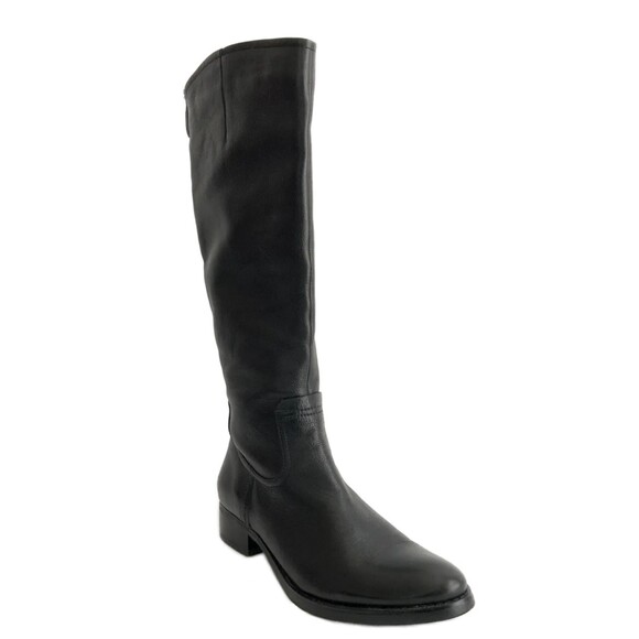 regarde Le Ciel Boots Women Size 39 US 8M Black Tall Leather